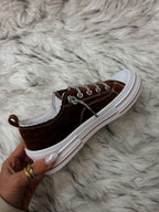 The Lettie Velvet Sneakers