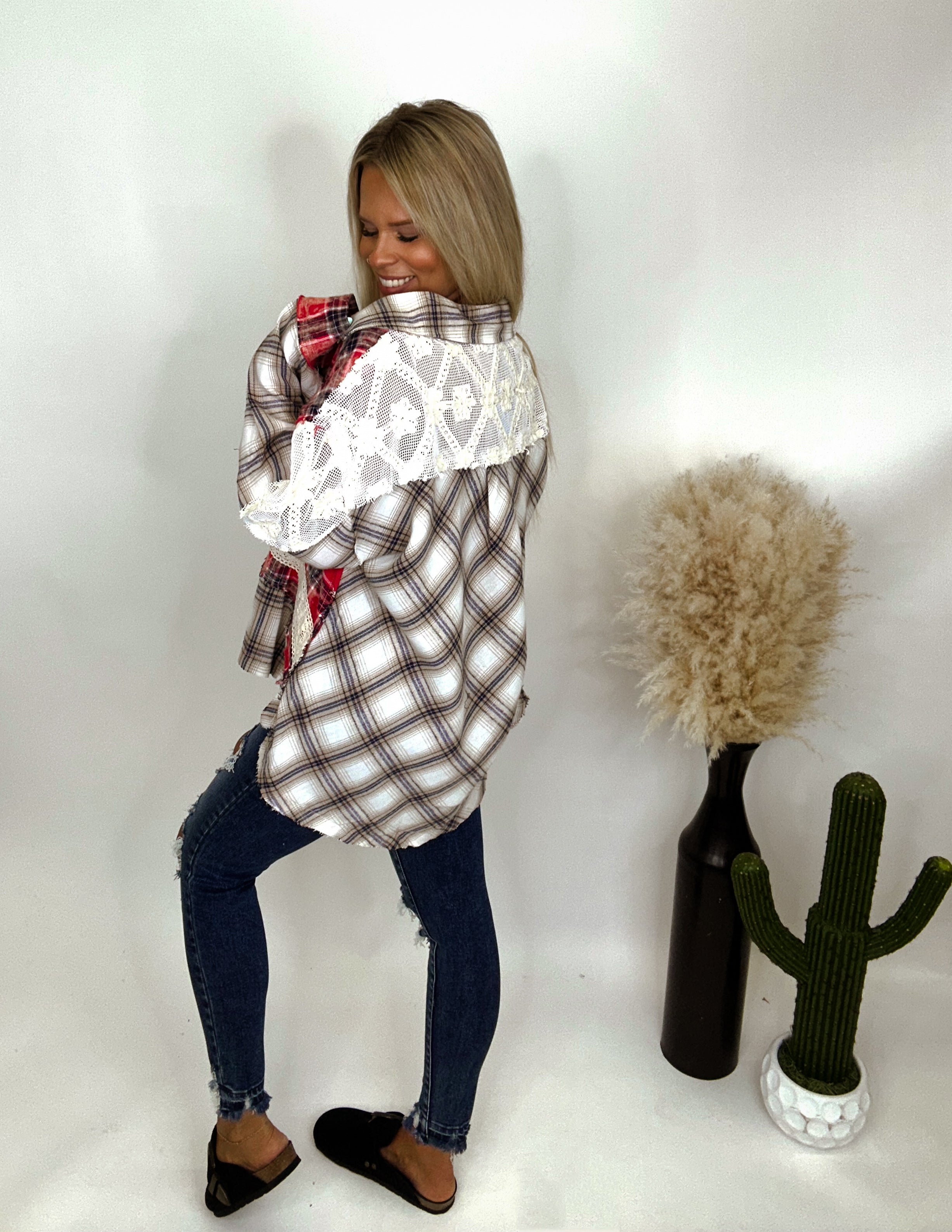 The Weston Shacket- Red