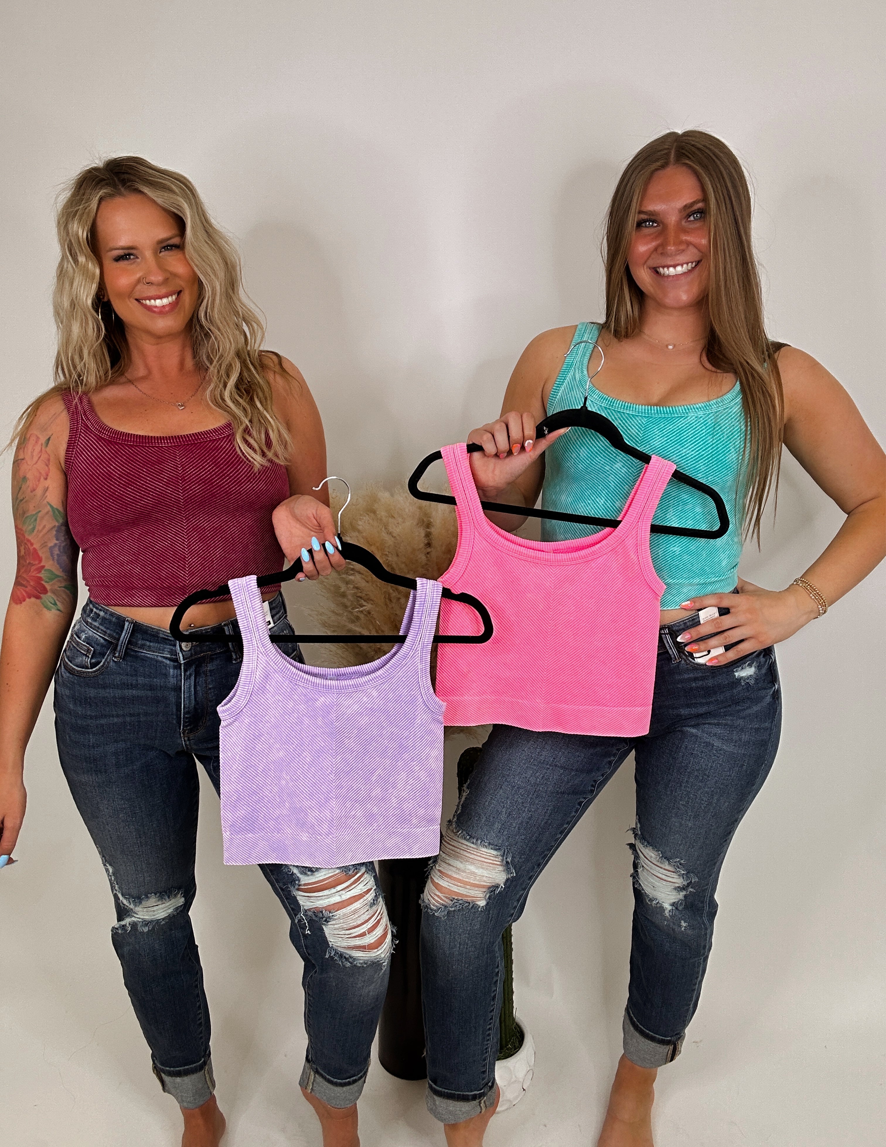 Rylee Ribbed Tanks