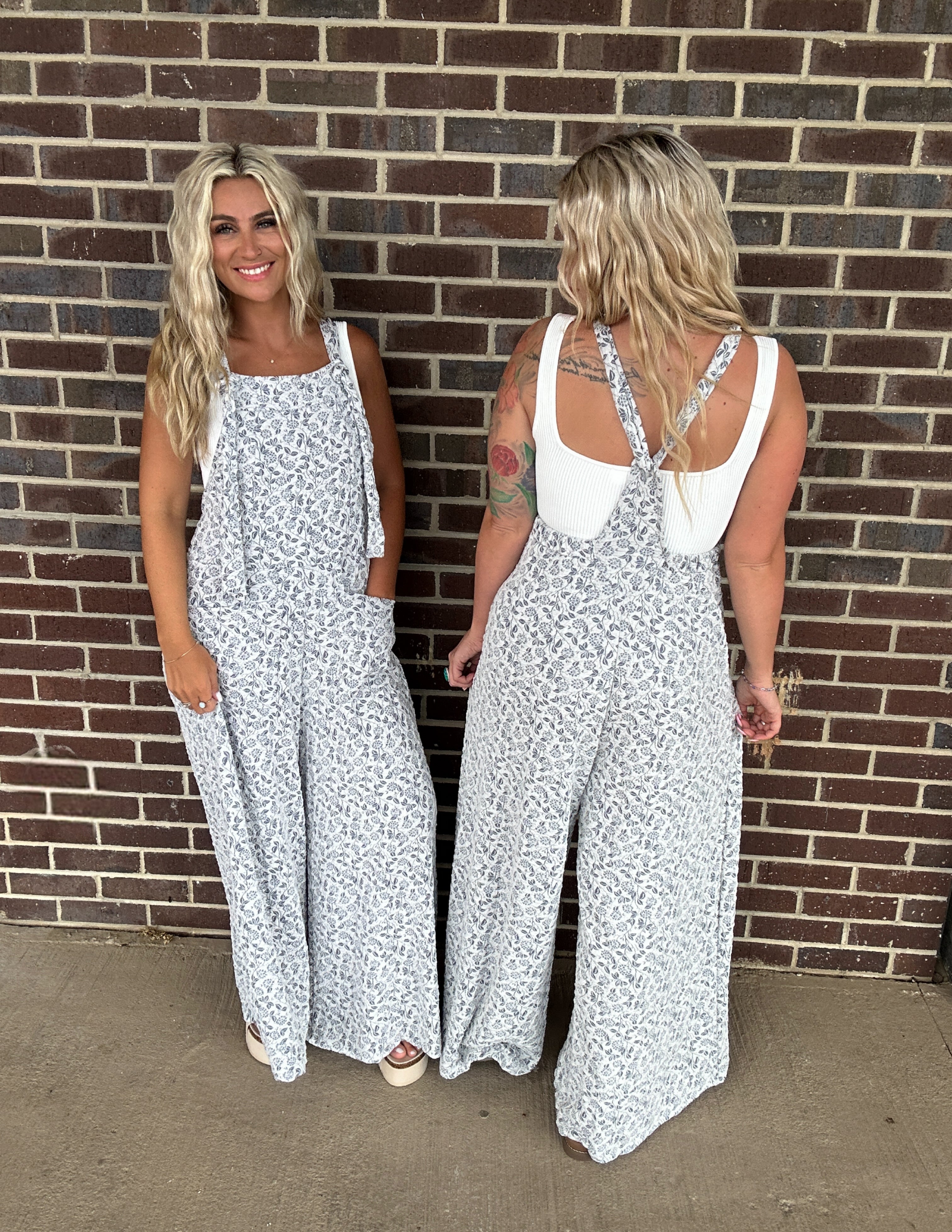 Field of florals jumpsuit