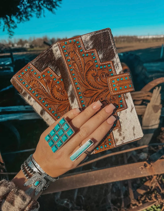 The Darla Jane Cowhide Wallet