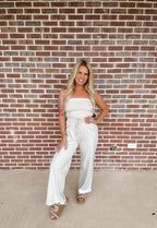 Riley Jumpsuit- Oatmeal