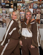 Hallie Jacket- Brown