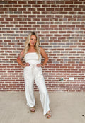 Riley Jumpsuit- Oatmeal