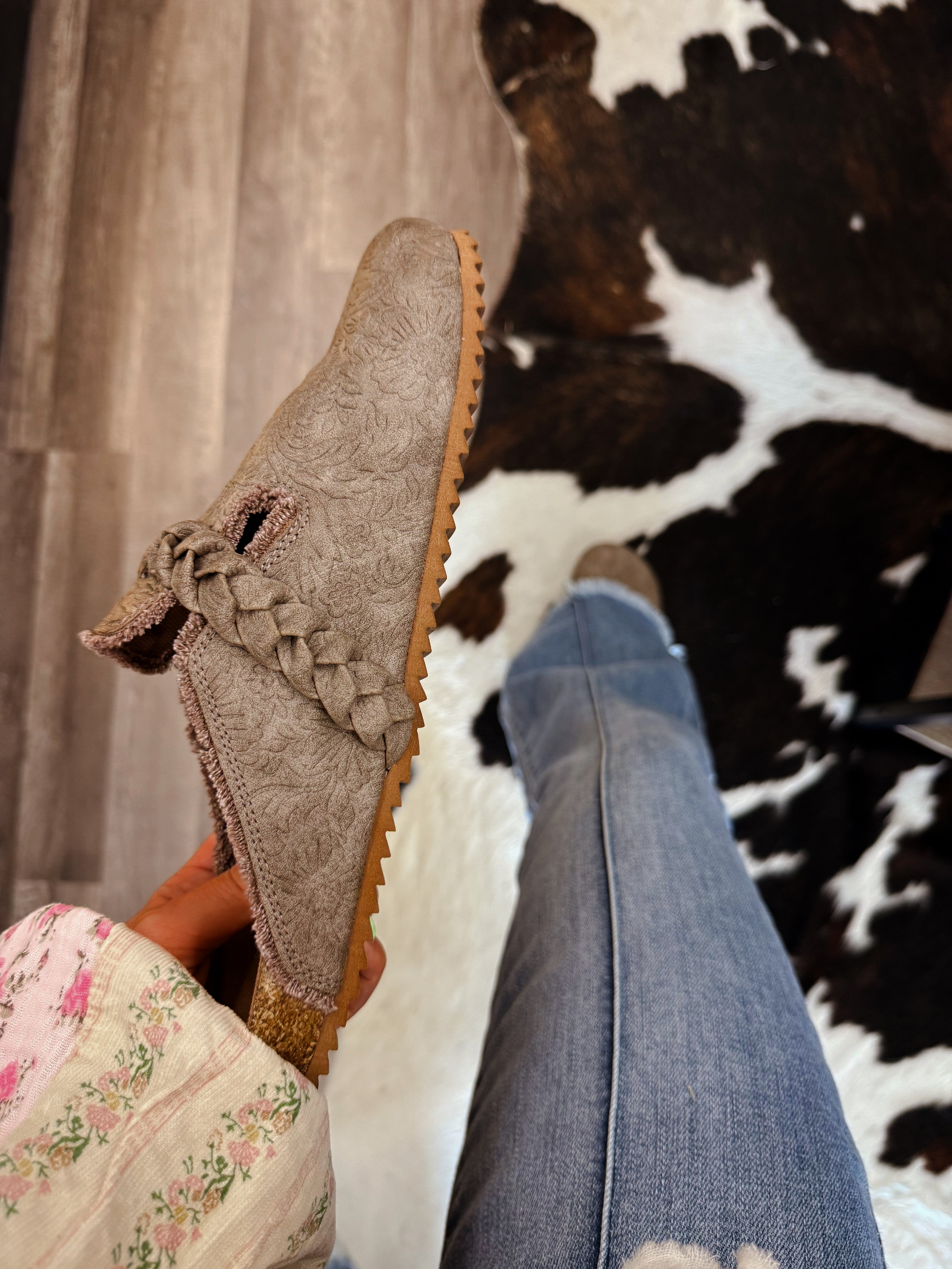 The Iris Tooled Clogs