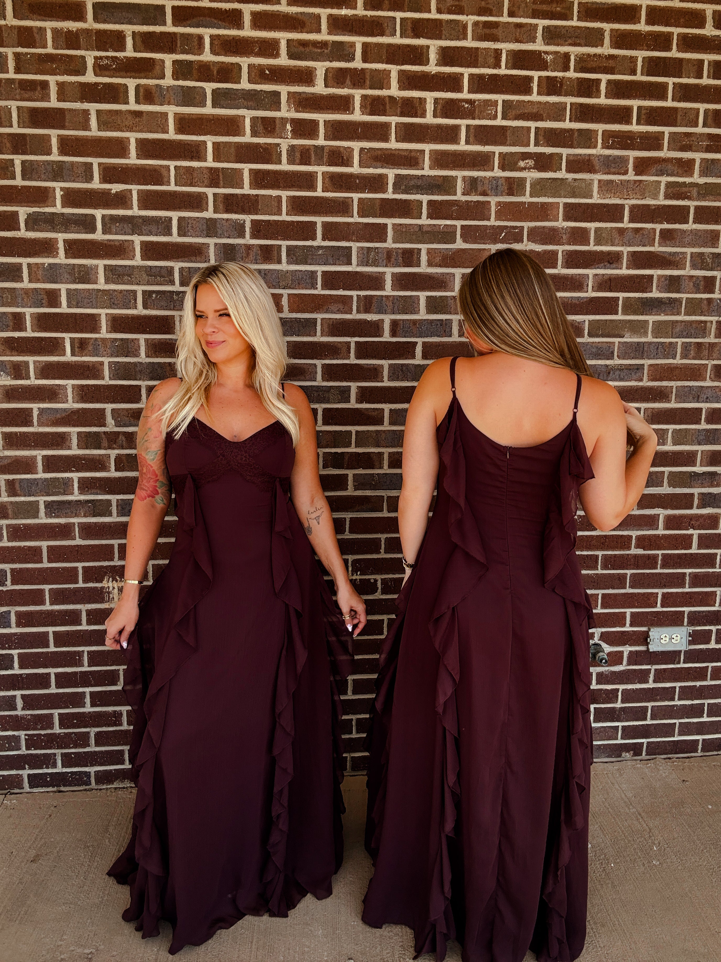 The Salem Deep Brown Dress