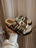 The Toni Sherpa Sandals