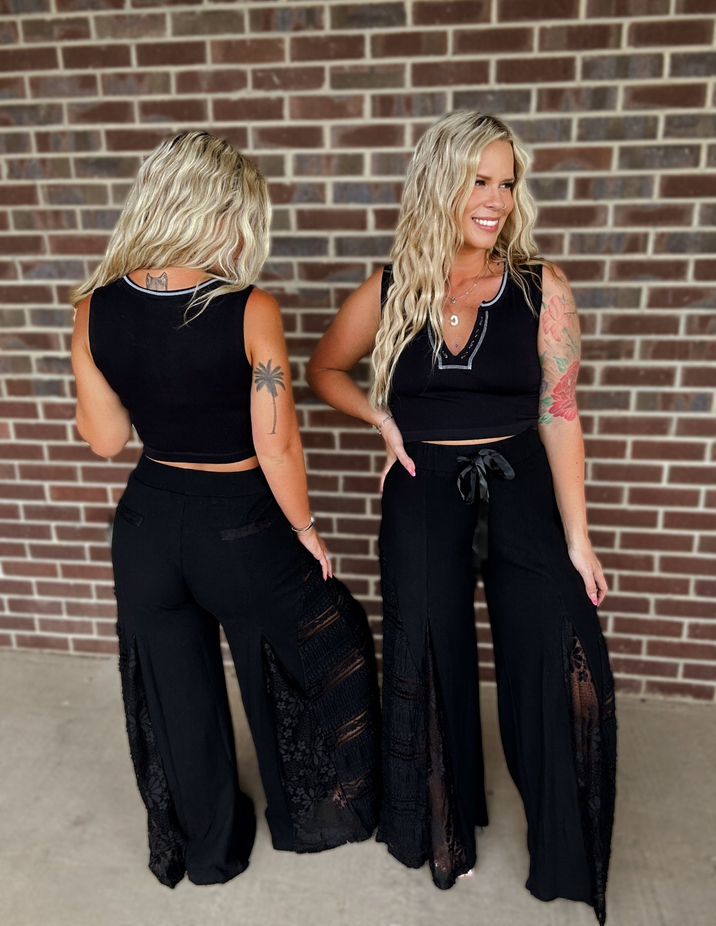 Smokeshow lace pants