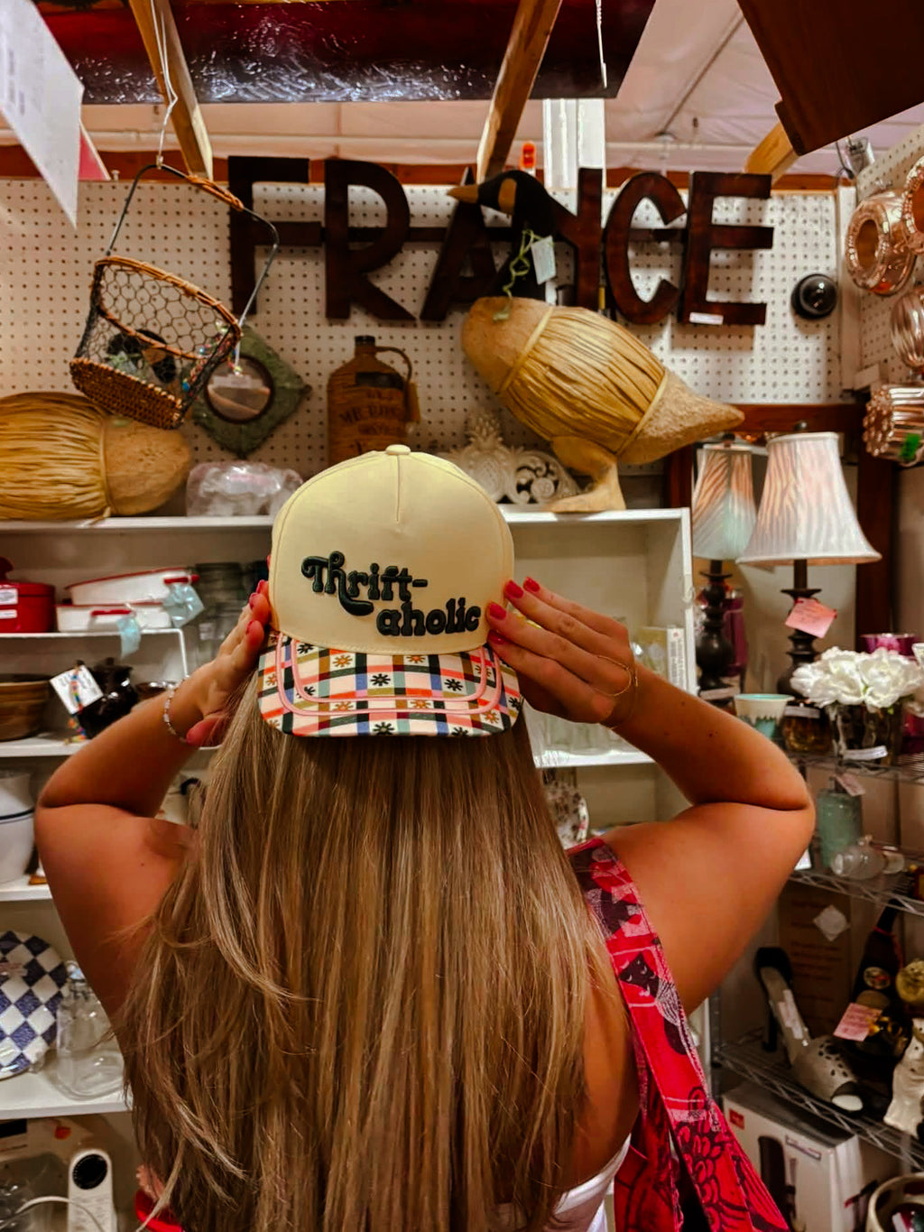 Thrift- aholic Trucker Hat