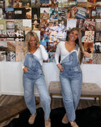 The Allie Barrel Overalls