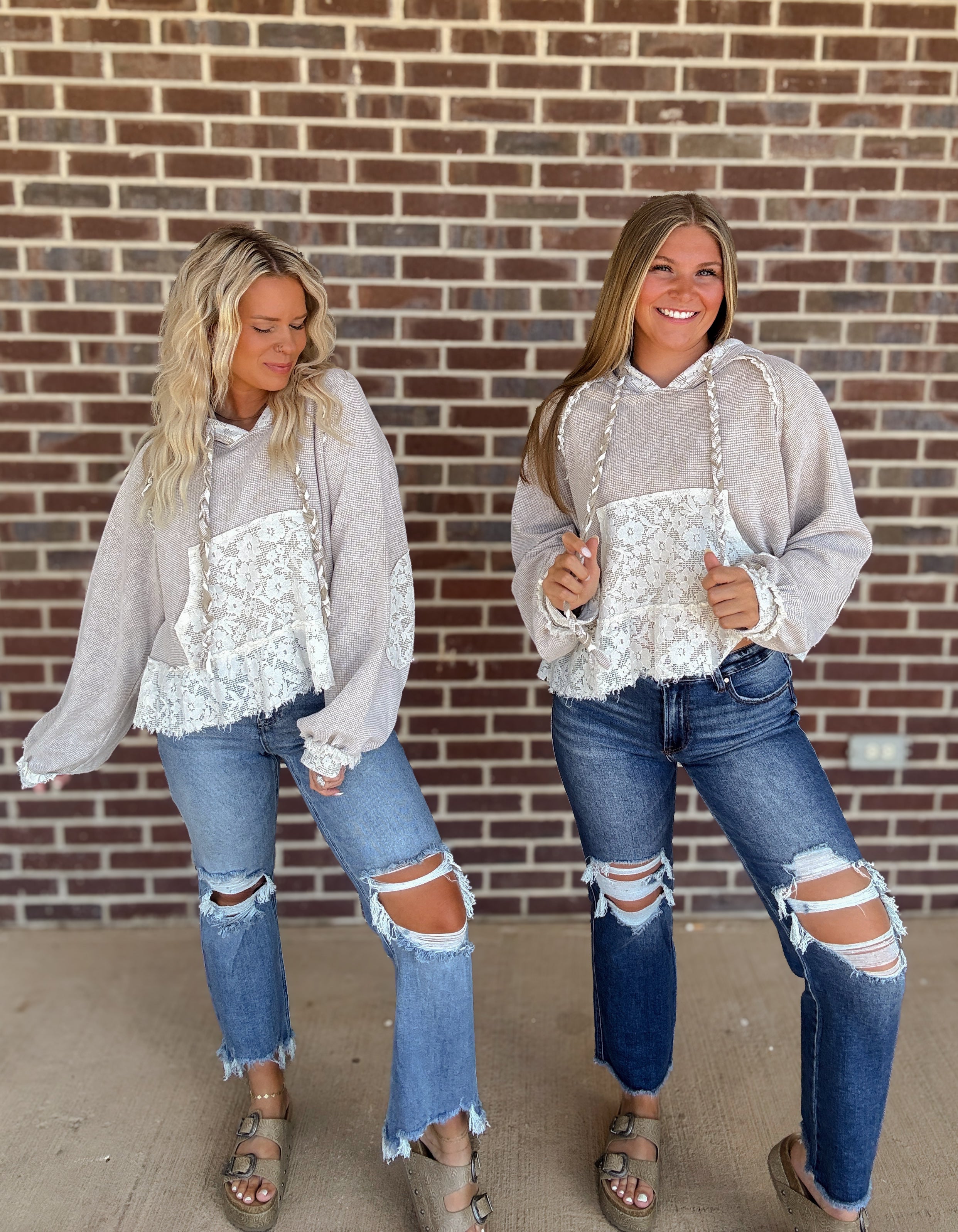 The Sunnie Lace Hoodie
