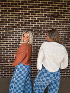 The Delta Button Sleeve Top