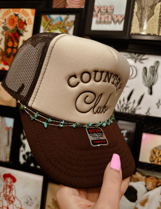 Turquoise Trucker Chain