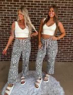 All The Vibes Leopard Pants