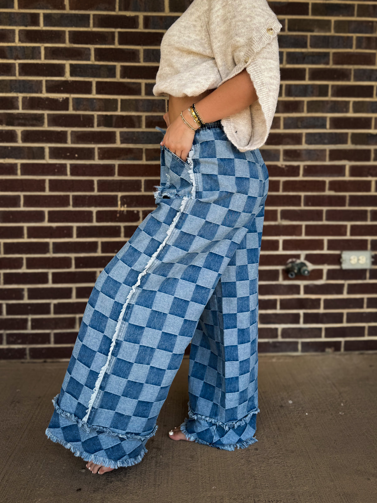 The Wilder Checkered Pants