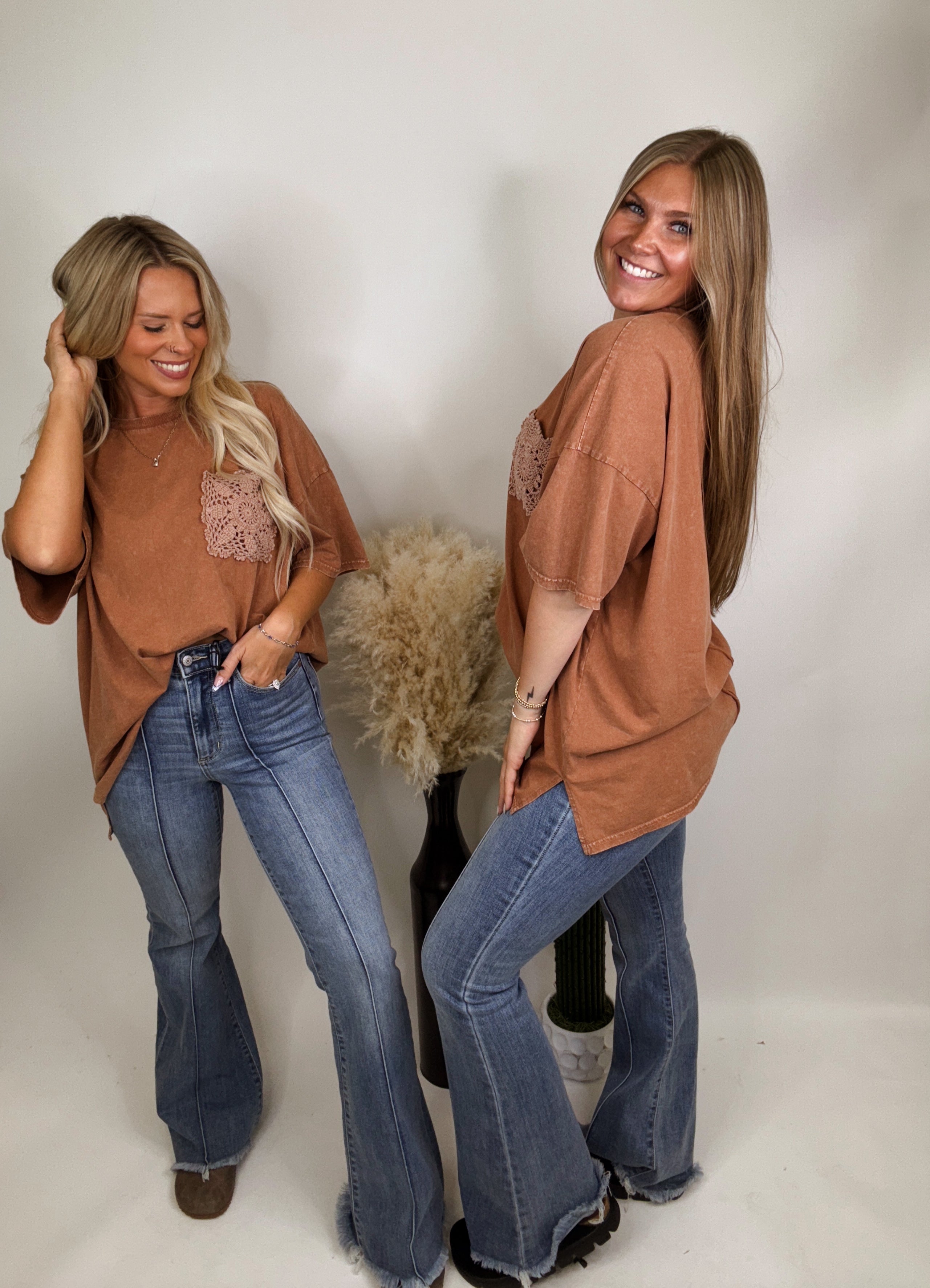 The Colt Top- Brown