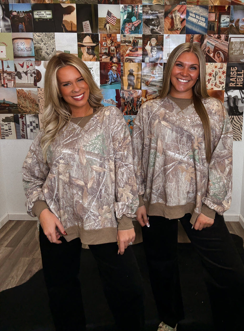 The Zoie Camo Pullover