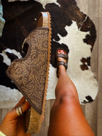 The Lainey Sandals- Chocolate