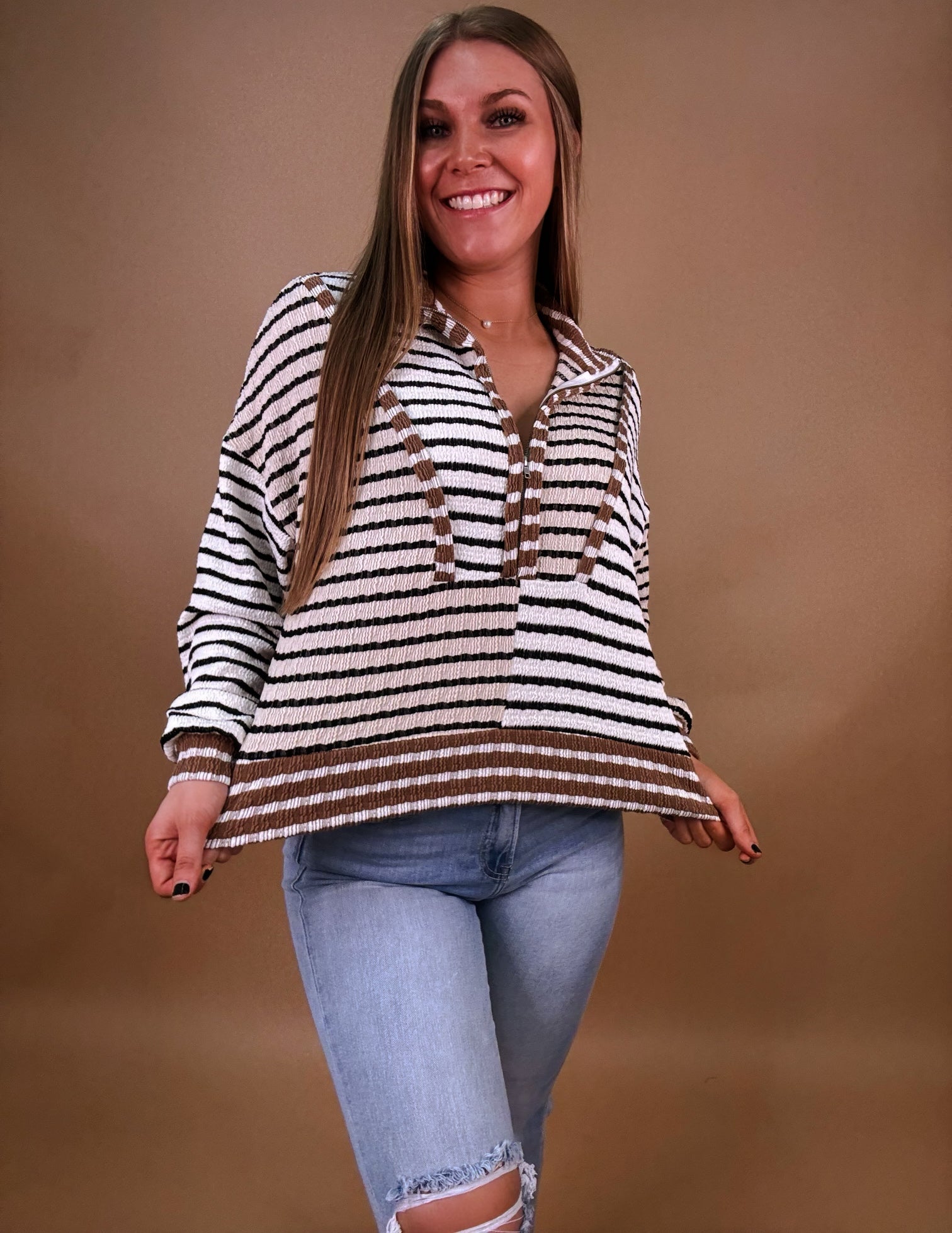 Darlin Half zip top