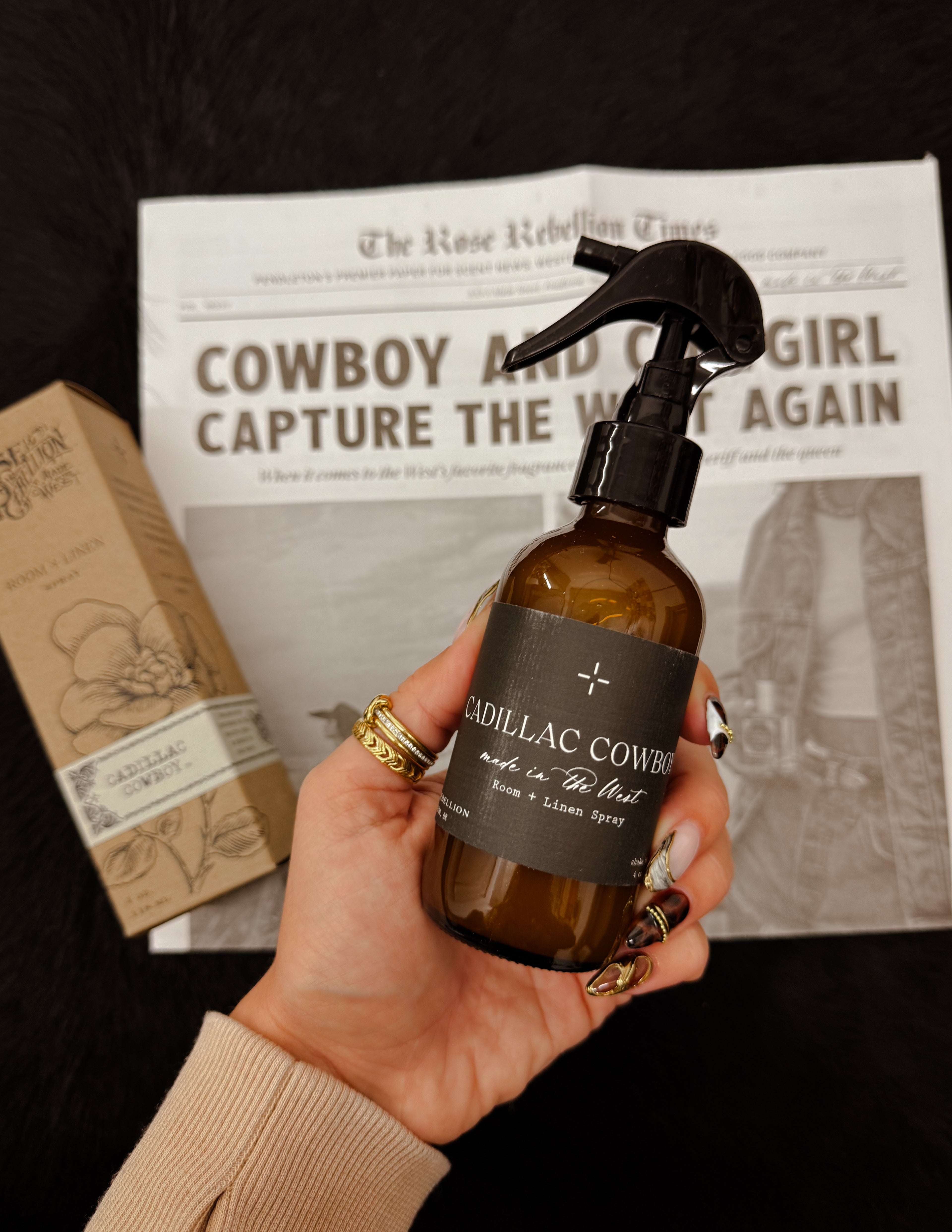 Cadillac Cowboy Room + Linen Spray 4 oz.