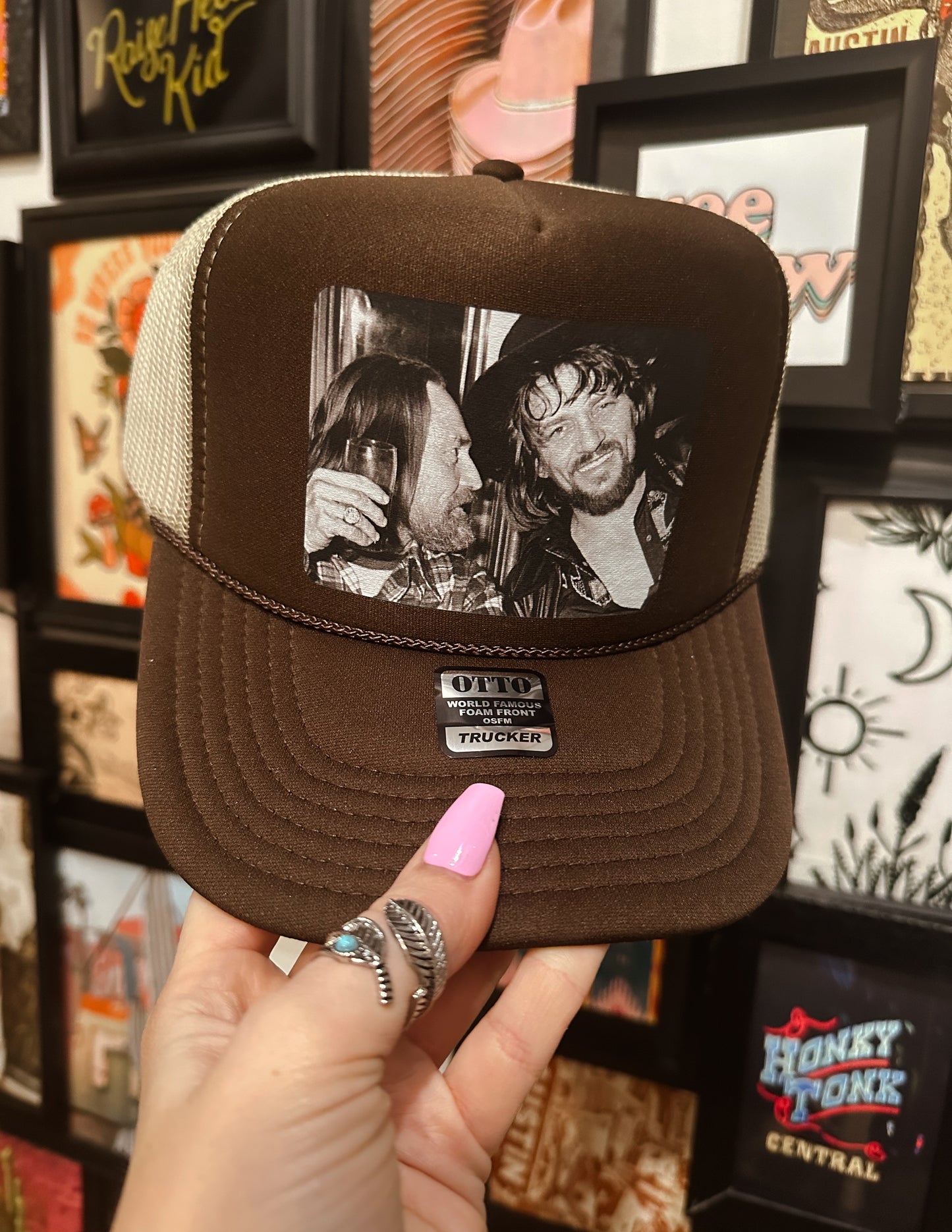 Willie & Waylon Trucker Hat