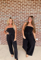 Forevermore Jumpsuit- Black