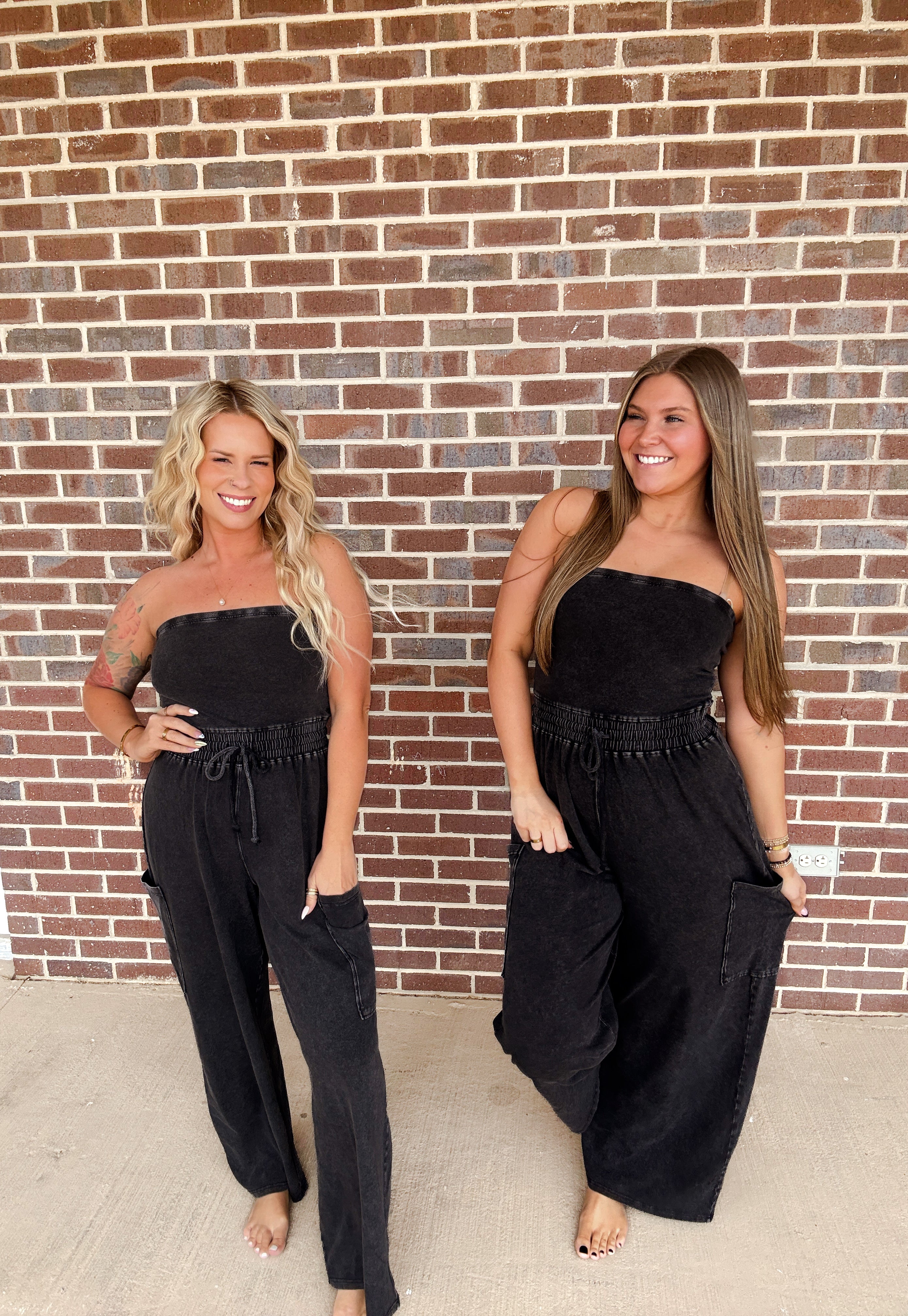 Forevermore Jumpsuit- Black
