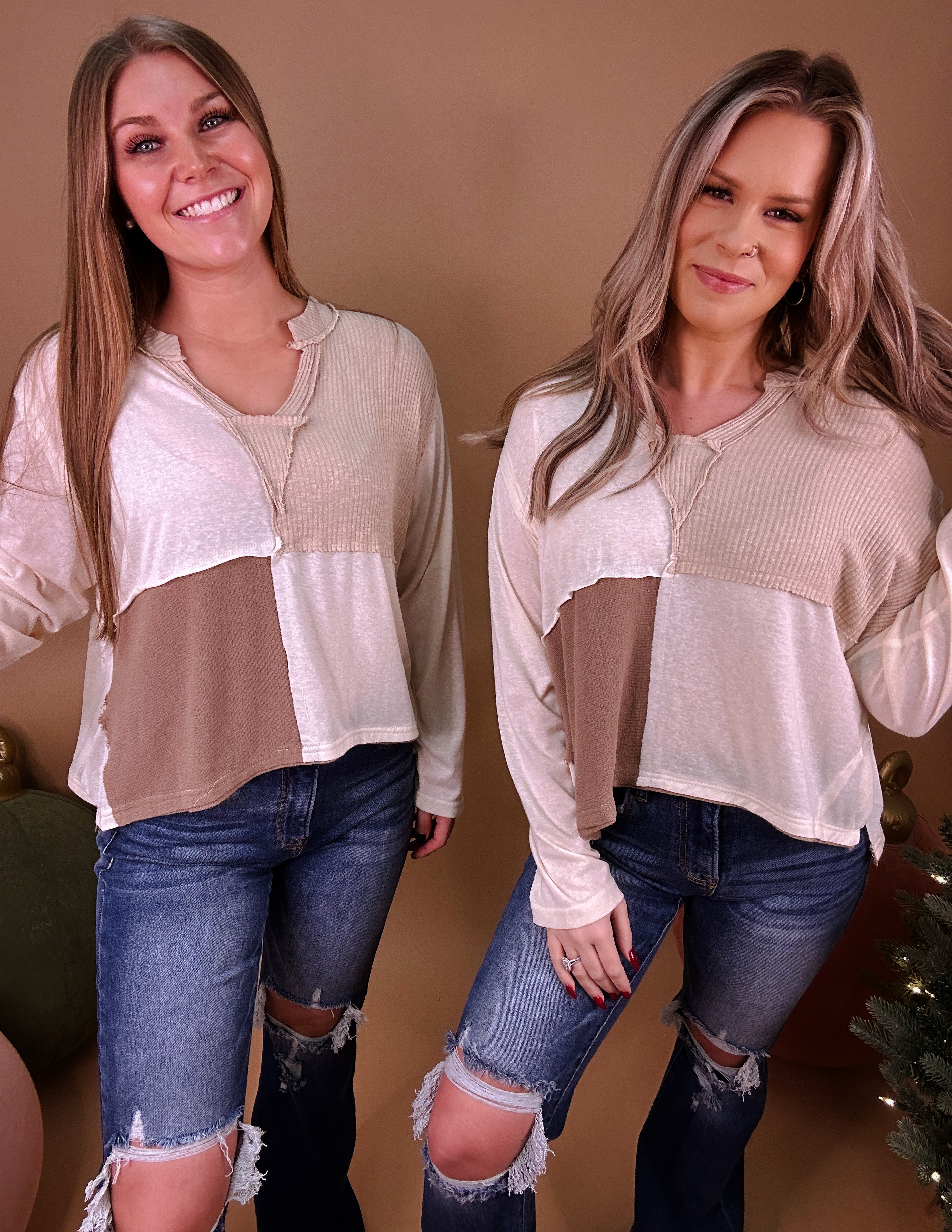 The Mav Top- Cream