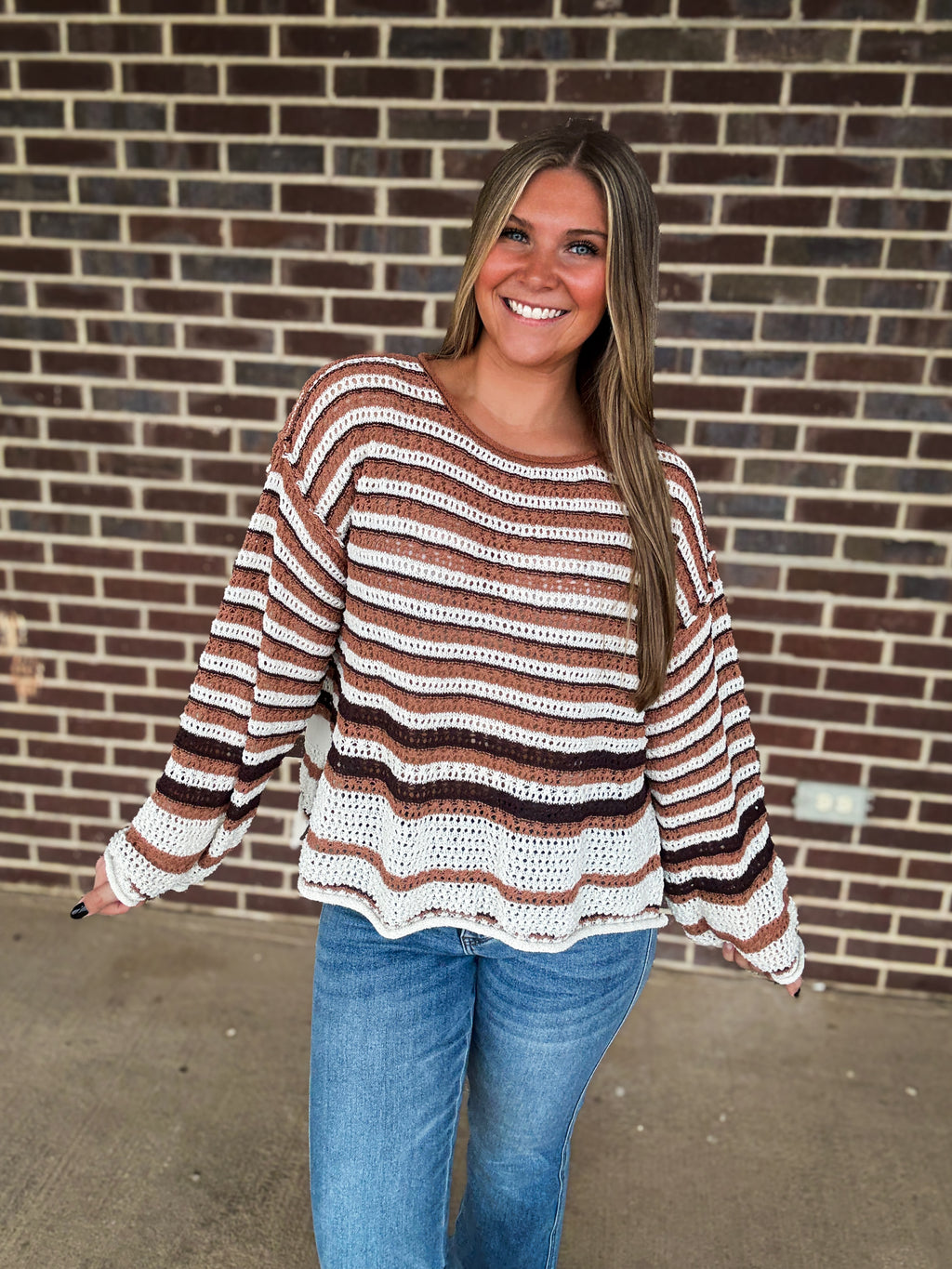 The Kelsey Sweater- Mocha