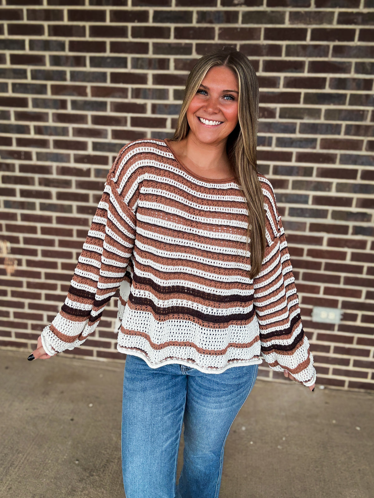 The Kelsey Sweater- Mocha