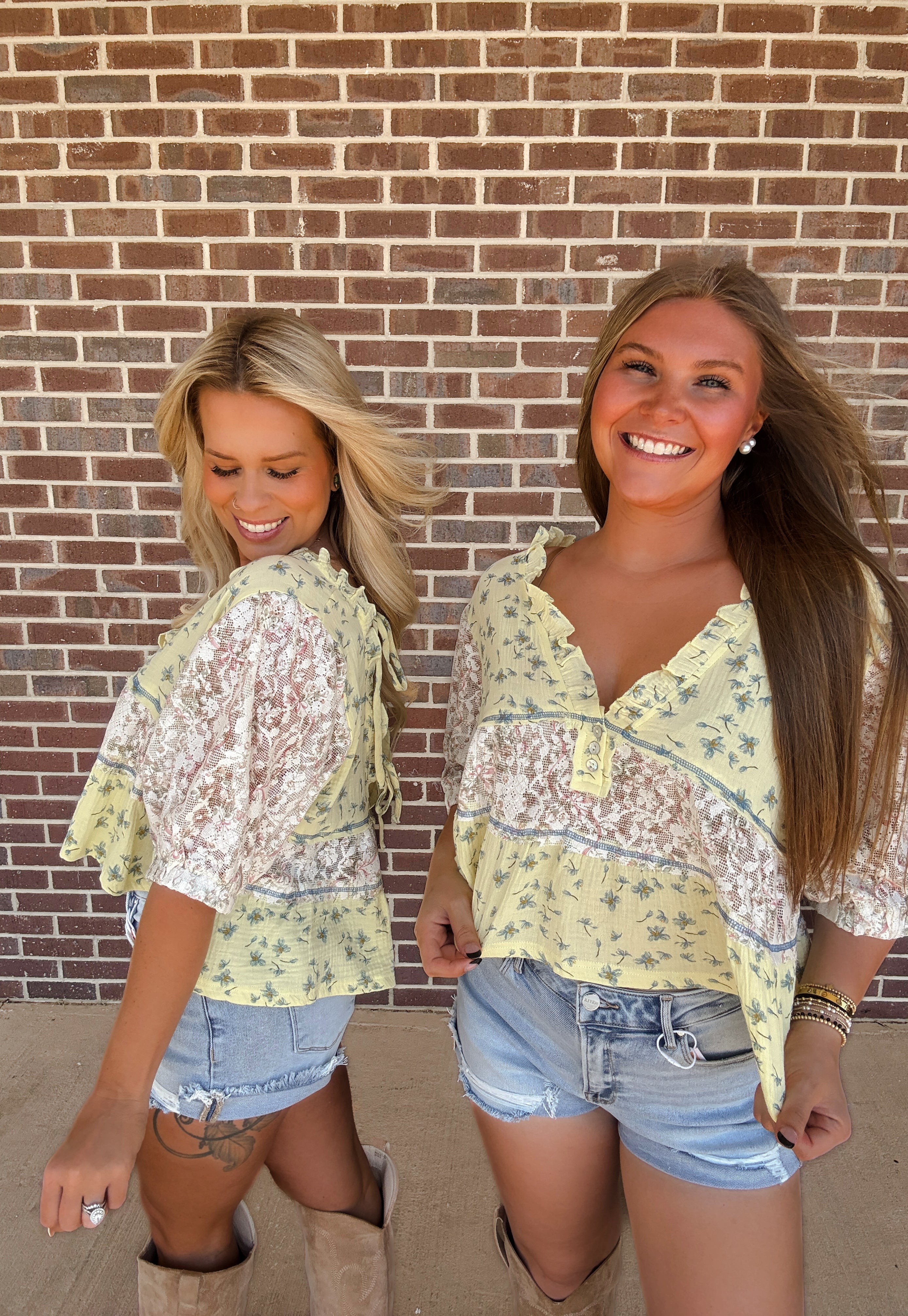 The Ditsy Floral Top