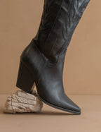 The Bronco Boots- Black