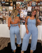 Dusty Denim Jumpsuit