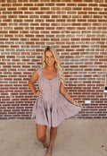 The Picnic Romper- Brown