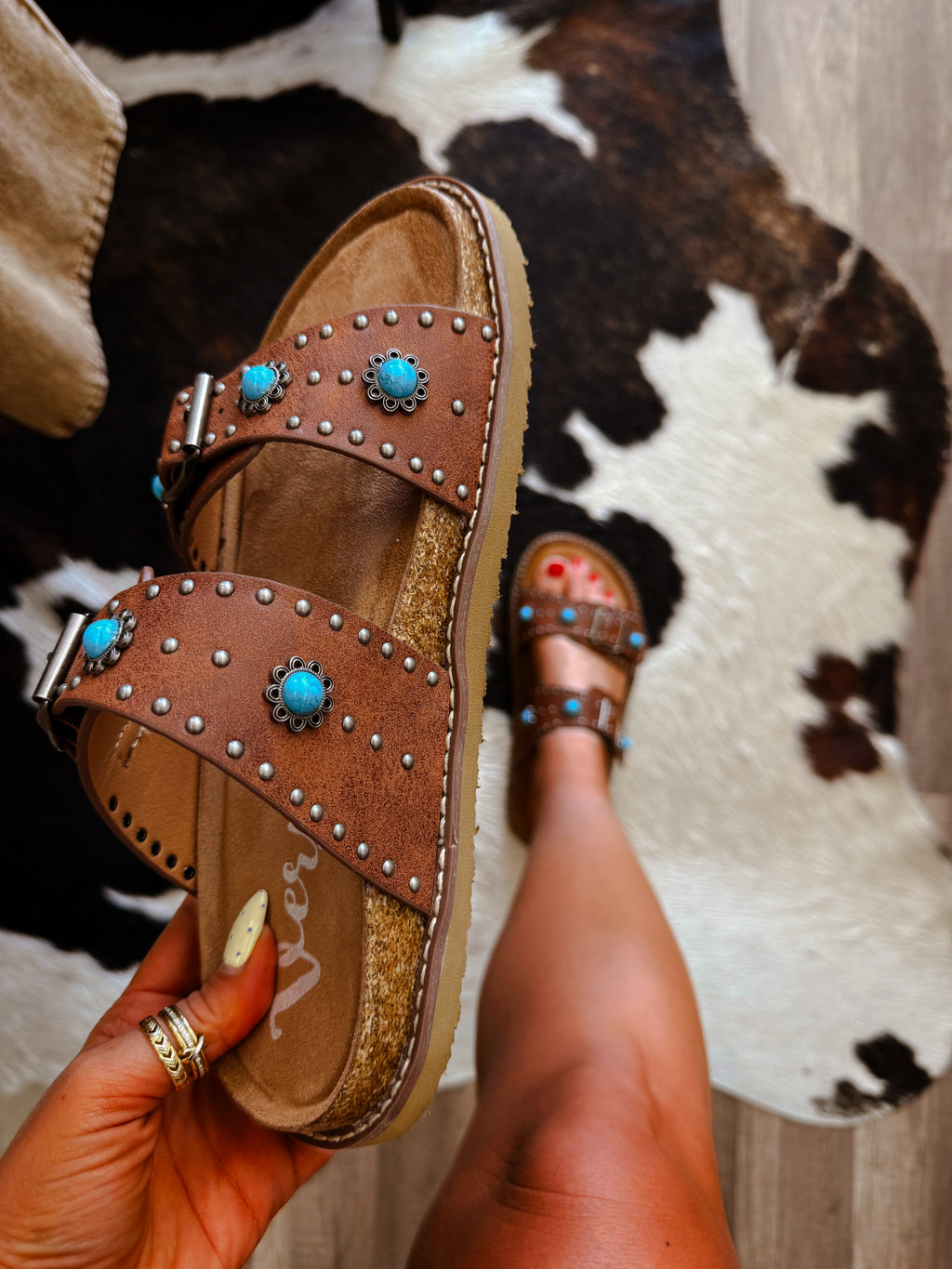 The Joleen Sandals- Tan