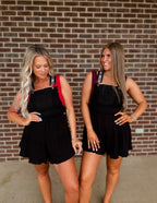 Natural Beauty Romper- Black