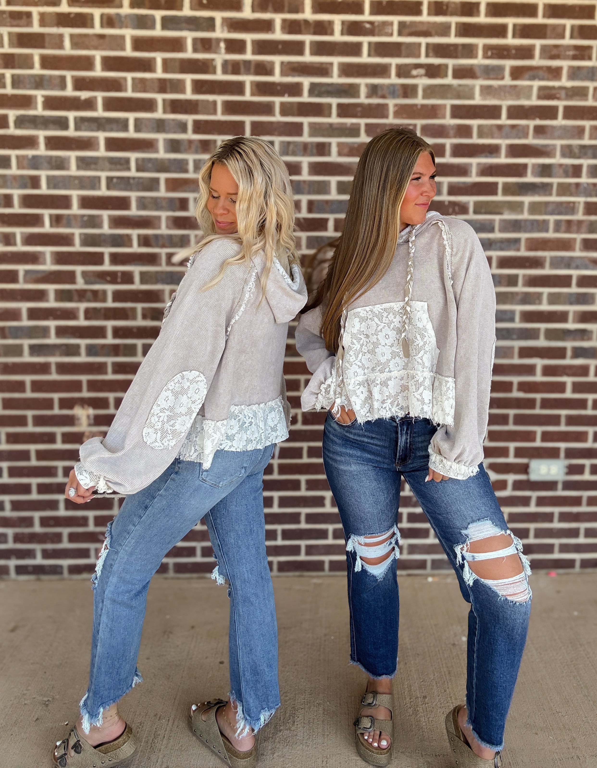 The Sunnie Lace Hoodie