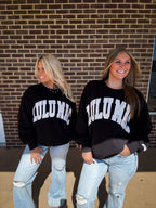 The Girlie Polka Dot Crewneck