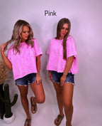 Spring Break Mineral washed tees