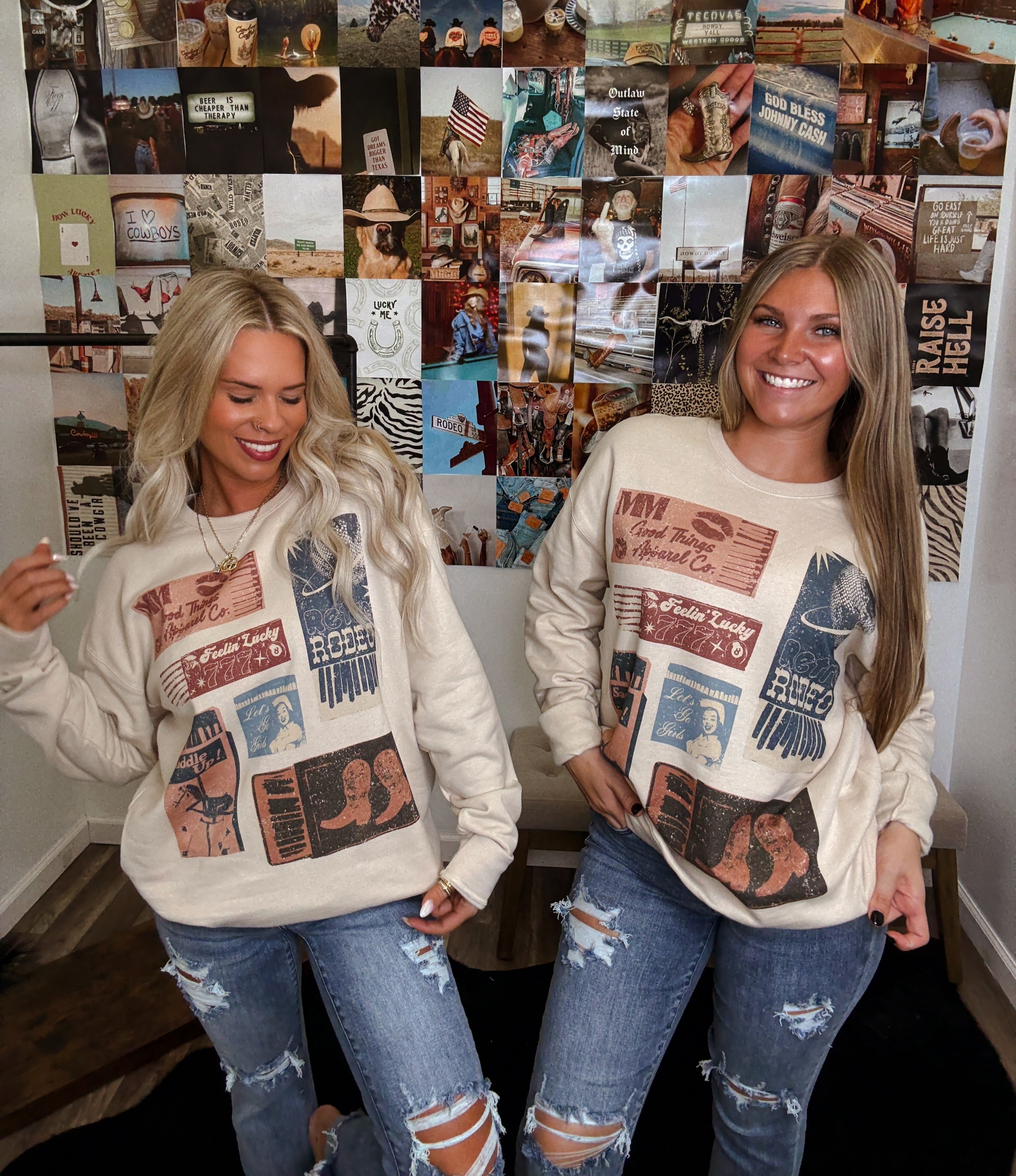 Vintage Matchboxes Crewneck