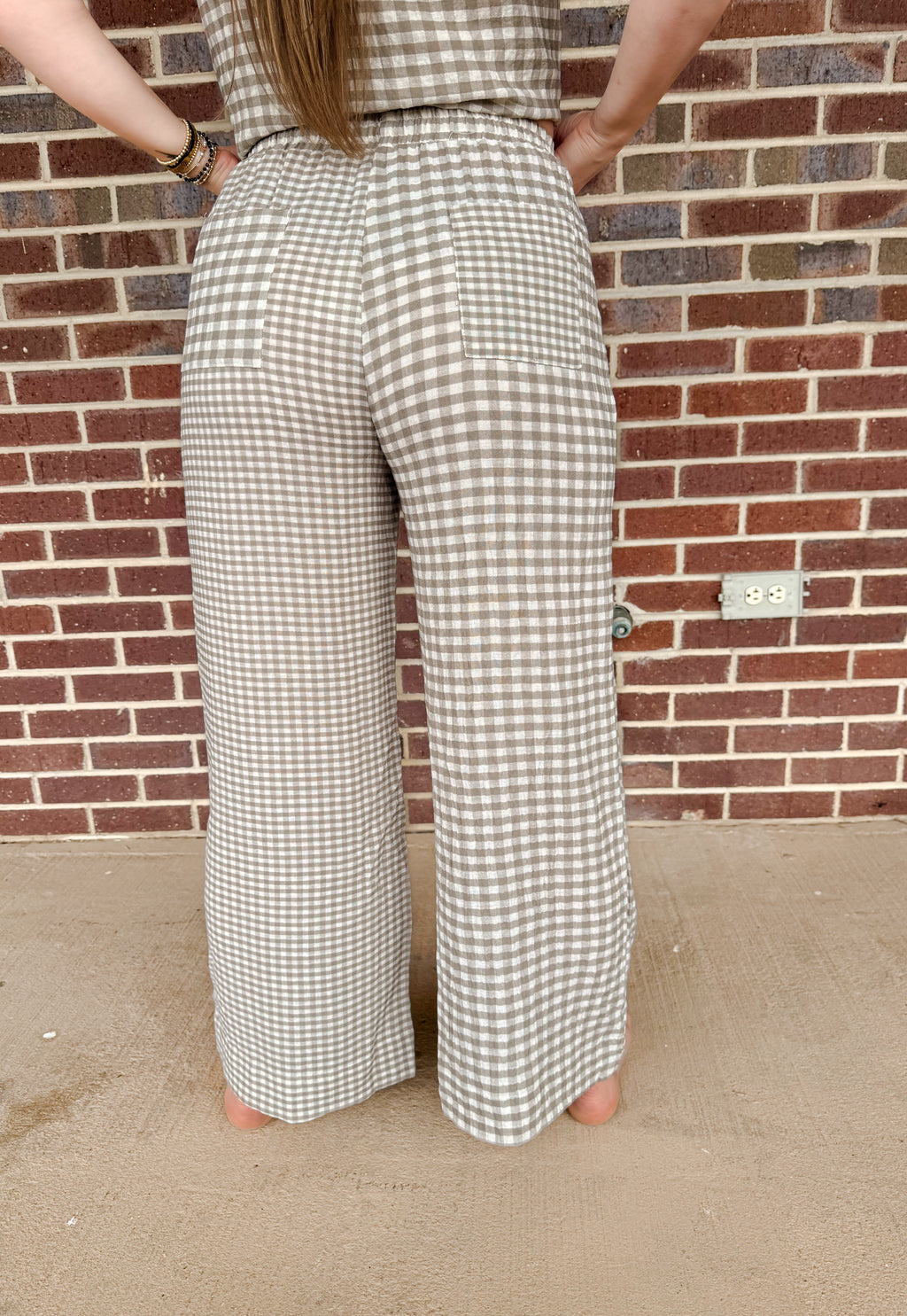 Ella Gingham Pants