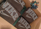 Embroidered Crewneck sand,white or brown- preorder