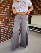 All cuddled up flare pants