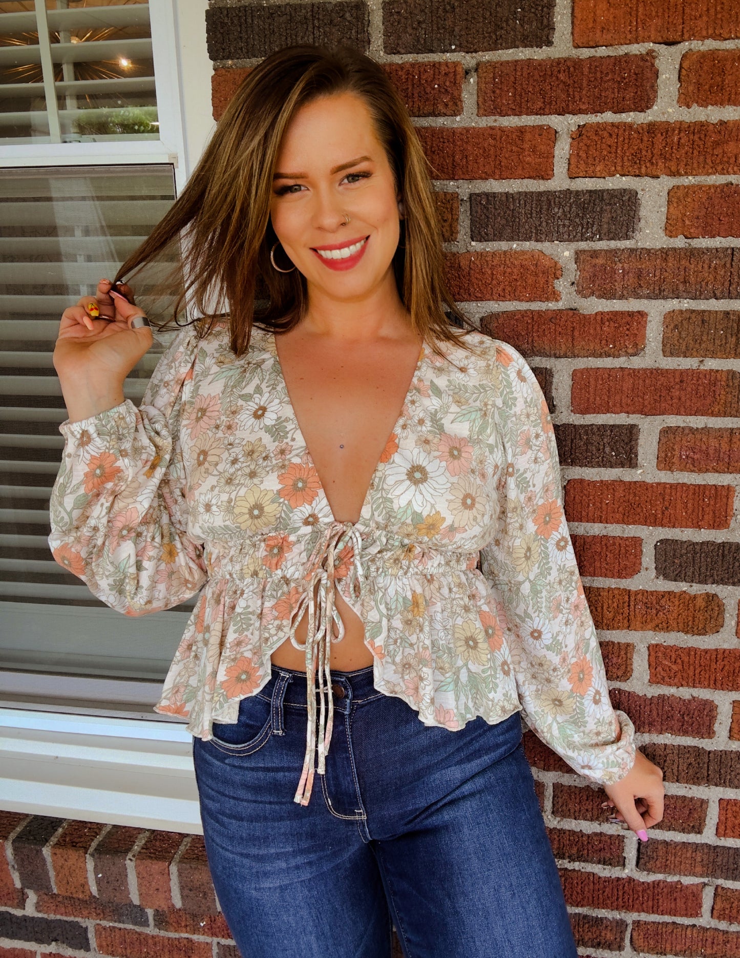 Sierra Floral Top