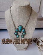 Squash Blossom Necklace Western Pendant