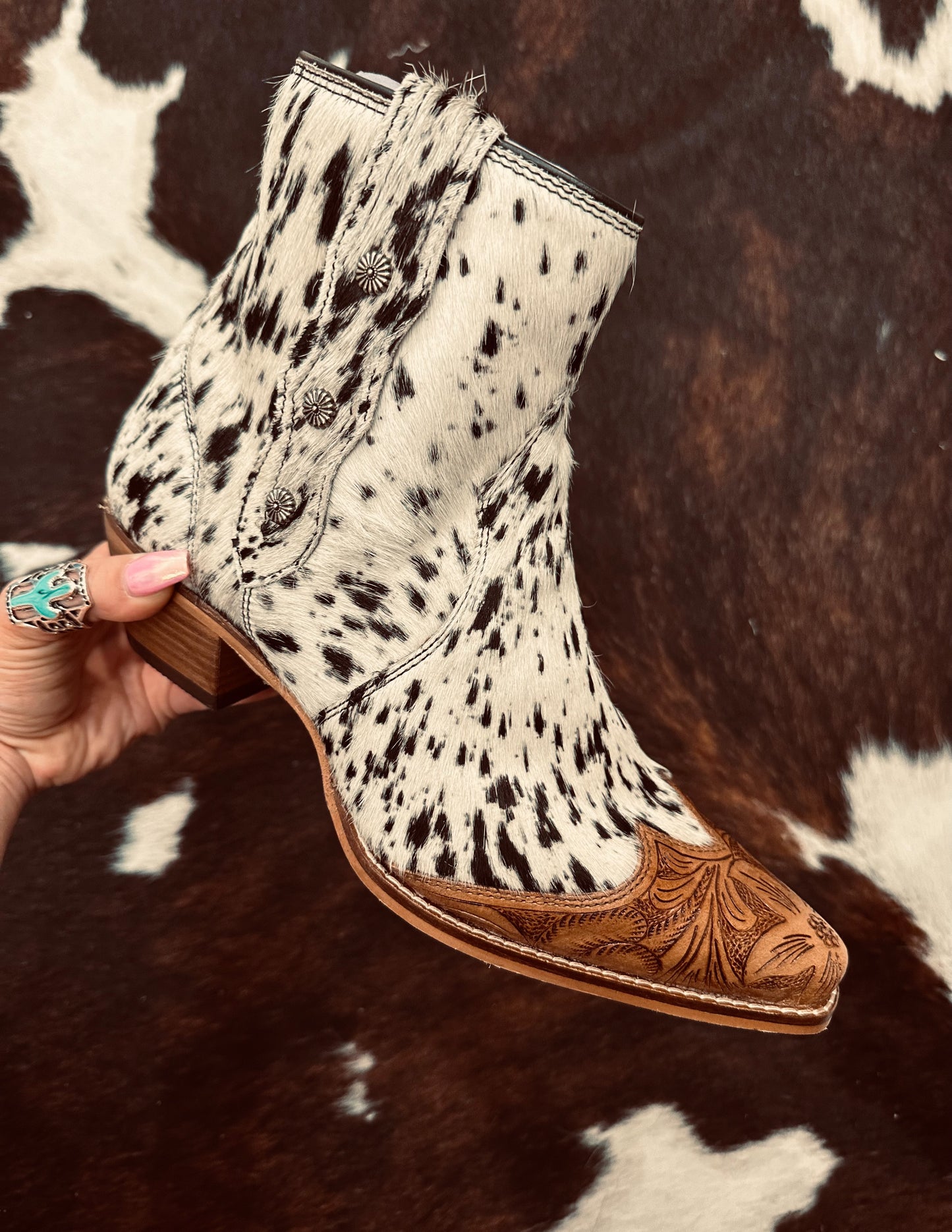 Concho Booties