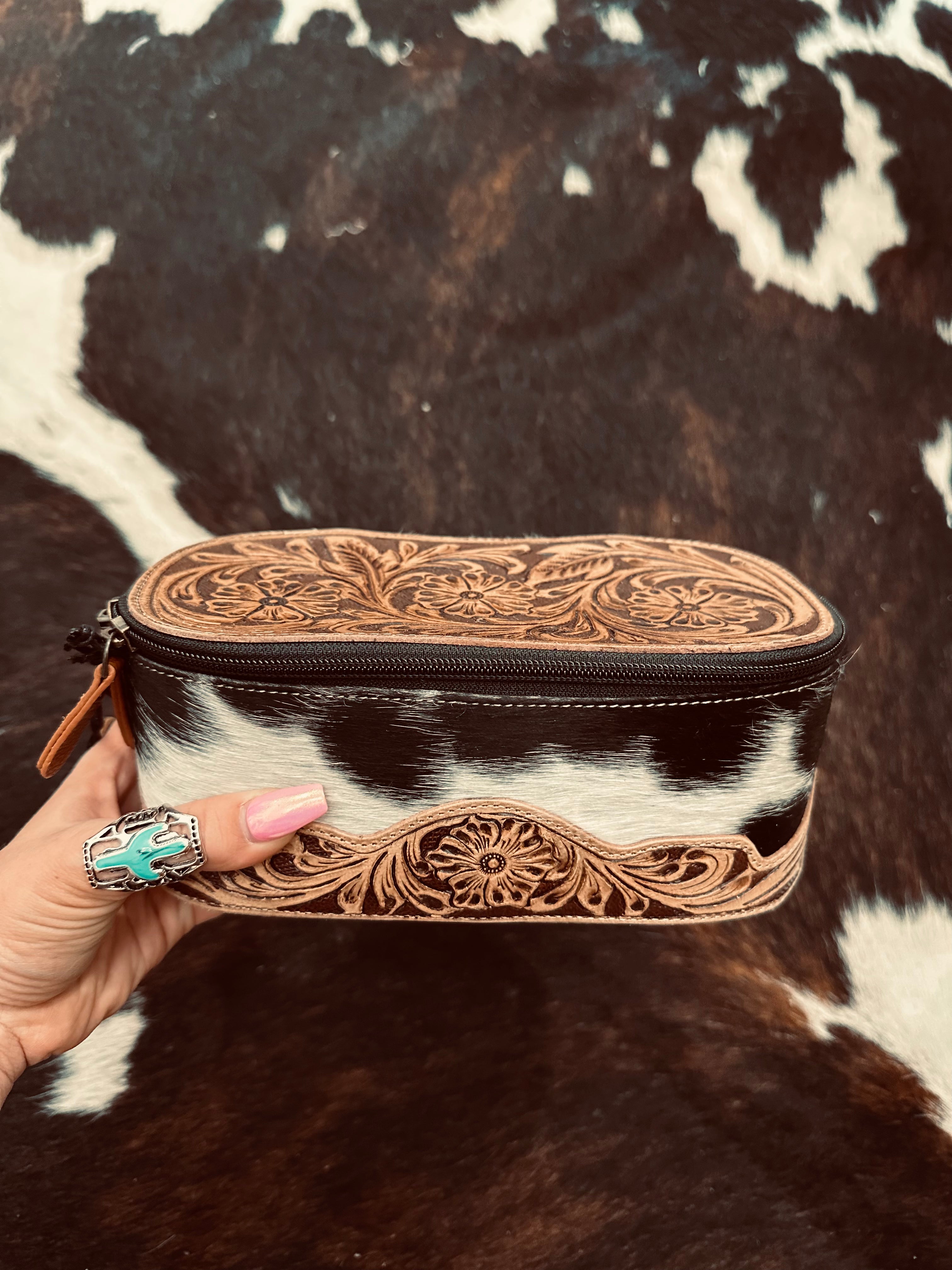 Tooled Makeup Case