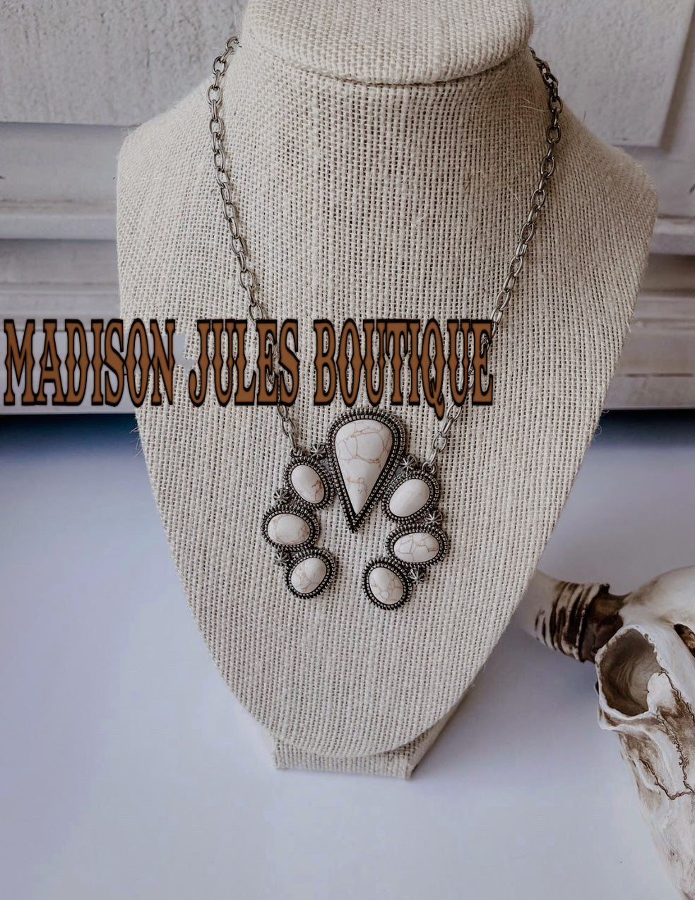 Squash Blossom Necklace Western Pendant
