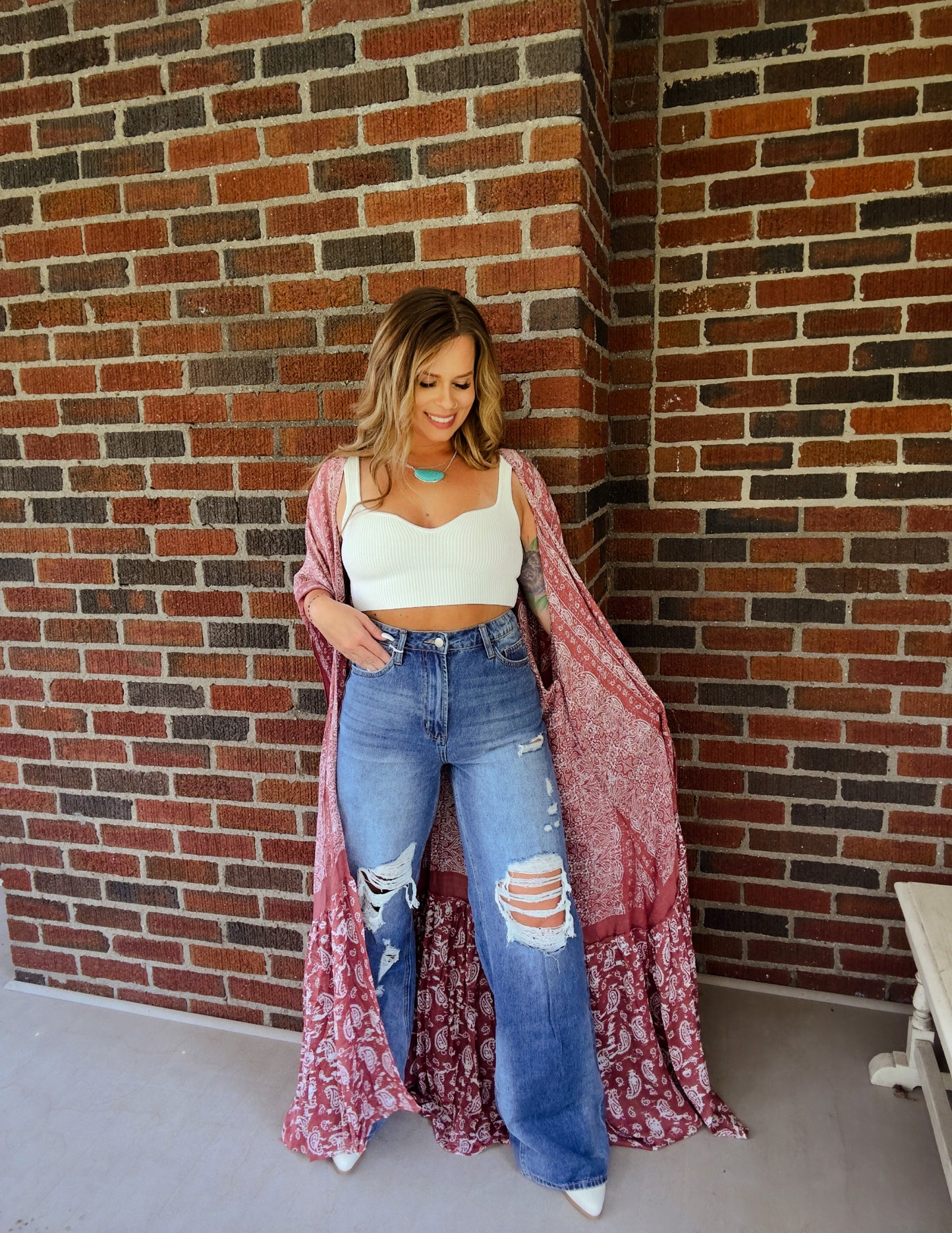 Lindsey Wide Leg Denim