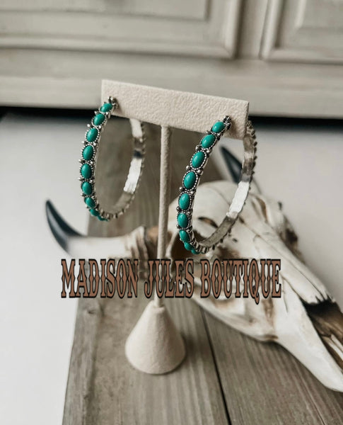 Navajo Hoop Earrings